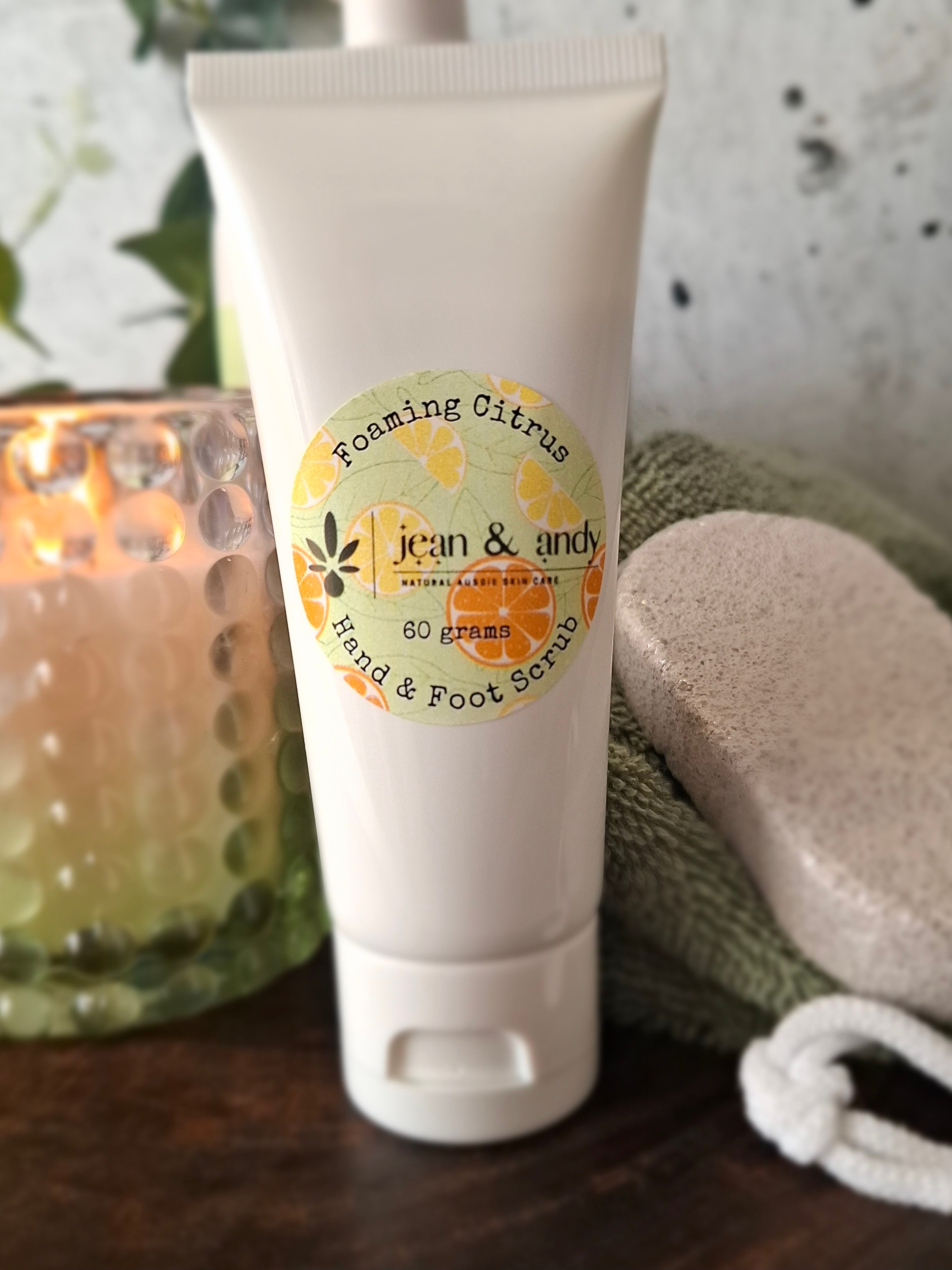 Foaming Citrus Hand & Foot Scrub